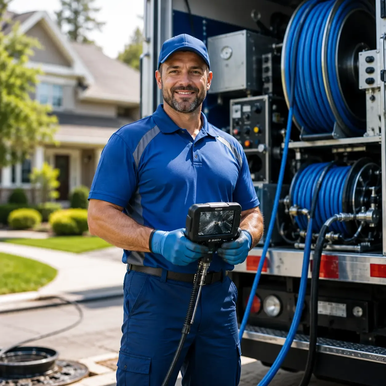 Local outdoor drain cleaning specialists in Marlow, OK